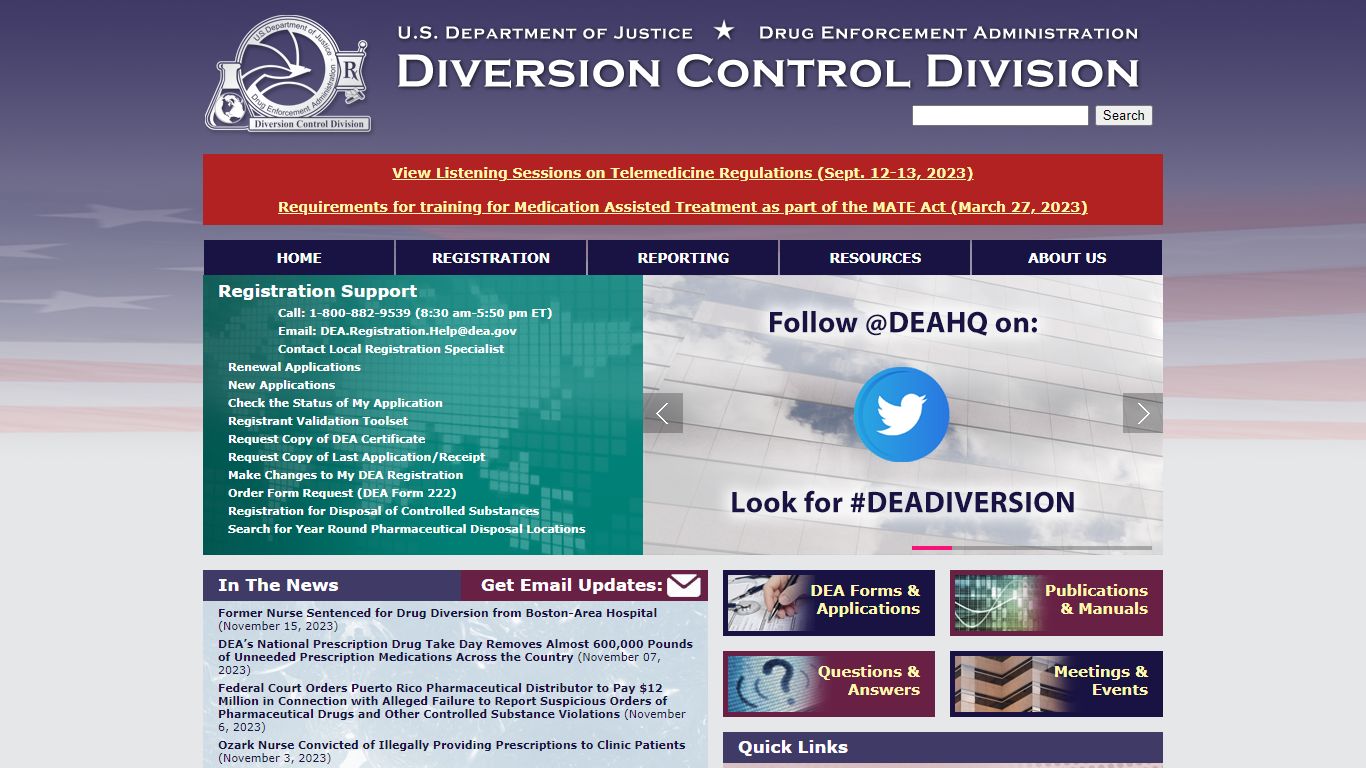 DEA Diversion Control Division
